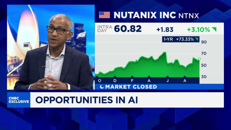 Nutanix首席执行官:数字化转型支出没有放缓迹象