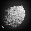 在第一次小行星偏转测试中,小行星卫星 Dimorphos 在撞击发生前 11 秒被 NASA 的 DART 航天器所看到,并改变了其在太空中的路径。