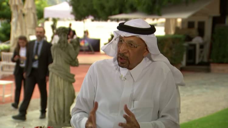 观看 CNBC 对沙特投资部长 Khalid Al Falih 的完整采访