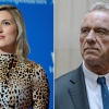 奥利维亚·努齐 (Olivia Nuzzi) 和小罗伯特·肯尼迪 (Robert F. Kennedy, Jr.) 的并排照片